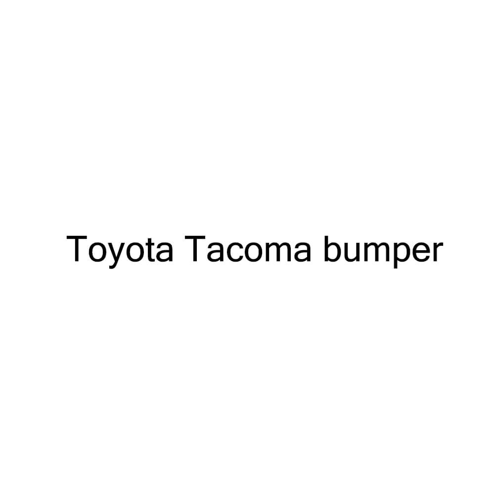 Toyota Tacoma bumper