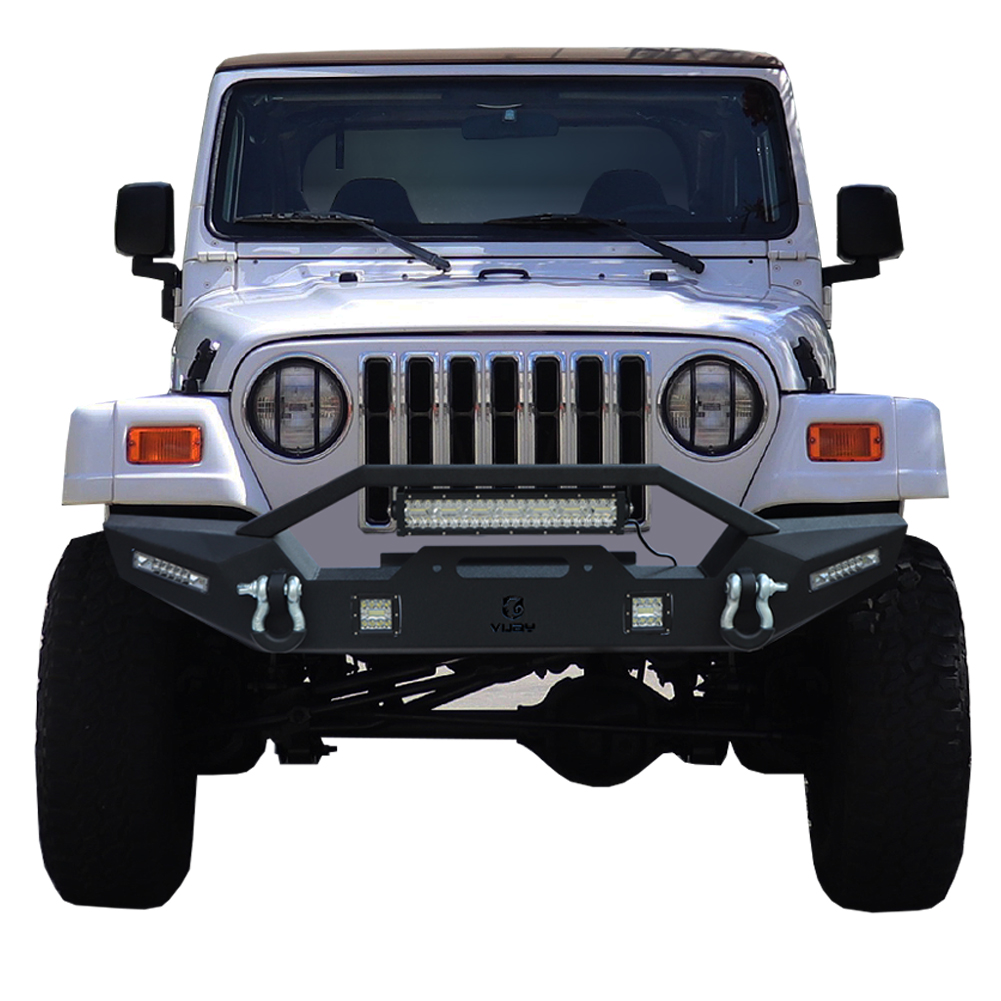Vijay Front and Rear Bumper Fits 1997-2006 Jeep Wrangler TJ [TJ-QG08-HG02]  - $ : Vijay, A Premium Bumper For Jeep, Ford